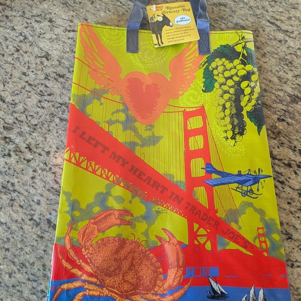 Trader Joe's Northern California Reusable Bag